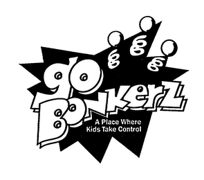 GO BONKERZ A PLACE WHERE KIDS TAKE CONTROL logo