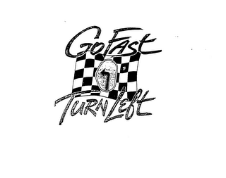 GO FAST TURN LEFT logo