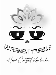 GO FERMENT YOURSELF HAND CRAFTED KOMBUCHA logo