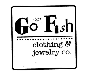 GO FISH CLOTHING & JEWELRY CO. logo