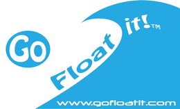 GO FLOAT IT! TM WWW.GOFLOATIT.COM logo