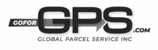 GO FOR GPS.COM GLOBAL PARCEL SERVICE INC. logo