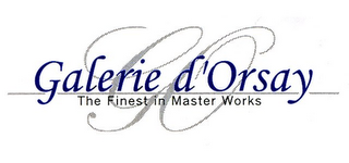GO GALERIE D'ORSAY THE FINEST IN MASTERWORKS logo