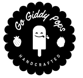 GO GIDDY POPS HANDCRAFTED logo