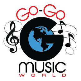 GO-GO G MUSIC WORLD logo