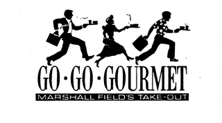 GO-GO-GOURMET MARSHALL FIELDS TAKE-OUT logo