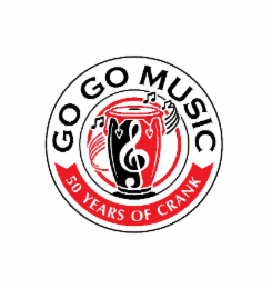 GO GO MUSIC 50 YEARS OF CRANK logo