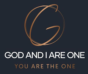 GO GOD AND I ARE ONE YOU ARE THE ONE logo