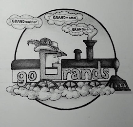 GO GRANDS GRANDMOTHER GRANDMAMA GRANDMA logo