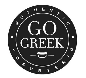 GO GREEK AUTHENTIC YOGURTERIA logo
