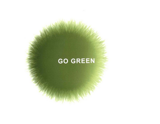 GO GREEN logo