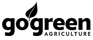 GO GREEN AGRICULTURE logo