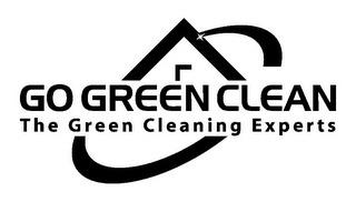 GO GREEN CLEAN THE GREEN CLEANING EXPERTS logo