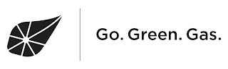 GO. GREEN. GAS. logo