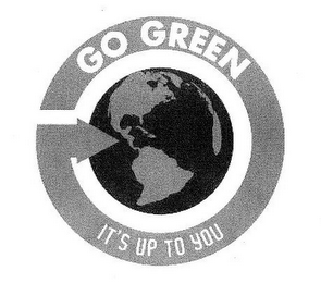 GO GREEN IT'S UP TO YOU logo