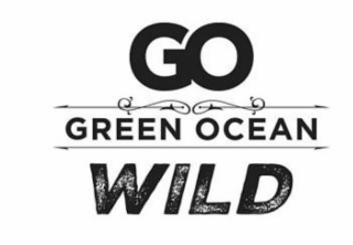 GO GREEN OCEAN WILD logo