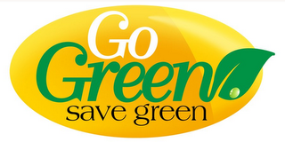 GO GREEN SAVE GREEN logo
