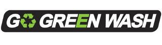 GO GREEN WASH logo