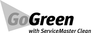 GO GREEN WITH SERVICEMASTER CLEAN logo