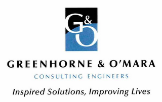 G&O GREENHORNE & O'MARA CONSULTING ENGINEERS INSPIRED SOLUTIONS, IMPROVING LIVES logo