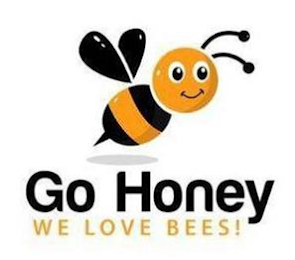 GO HONEY WE LOVE BEES! logo
