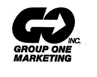 GO INC. GROUP ONE MARKETING logo