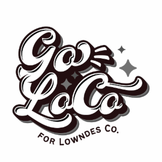 GO LOCO FOR LOWNDES CO. logo