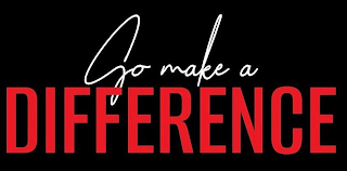 GO MAKE A DIFFERENCE logo