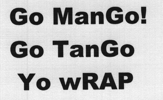 GO MANGO! GO TANGO YO WRAP logo