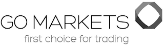 GO MARKETS FIRST CHOICE FOR TRADING logo