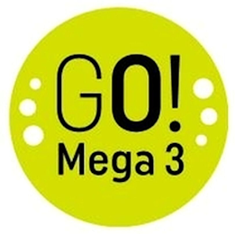 GO! MEGA 3 logo