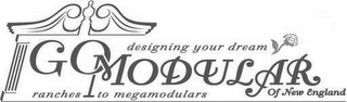 GO MODULAR OF NEW ENGLAND DESIGNING YOUR DREAM RANCHES TO MEGAMODULARS logo