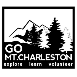 GO MT.CHARLESTON EXPLORE LEARN VOLUNTEER logo