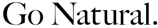 GO NATURAL. logo