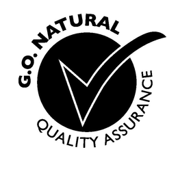 G.O. NATURAL QUALITY ASSURANCE logo