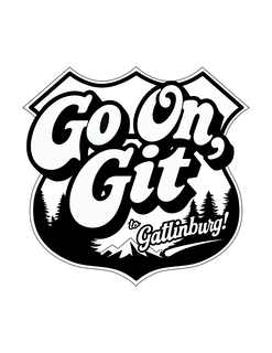 GO ON, GIT TO GATLINBURG! logo