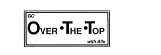 GO OVER THE TOP WITH ALIX logo