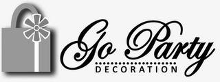 GO PARTY DECORATION logo