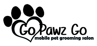 GO PAWZ GO MOBILE PET GROOMING SALON logo