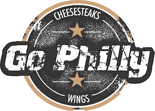 GO PHILLY CHEESESTEAKS WINGS logo