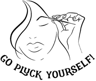 GO PLUCK YOURSELF! logo
