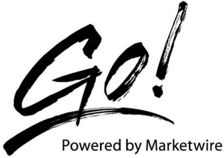GO! POWERED BY MARKETWIRE logo