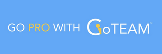 GO PRO WITH GOTEAM logo