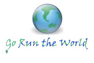 GO RUN THE WORLD logo