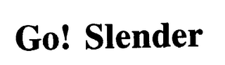 GO! SLENDER logo