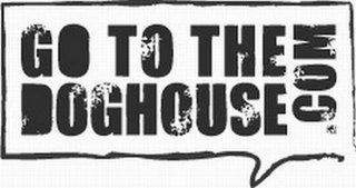 GO TO THE DOGHOUSE.COM logo