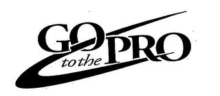 GO TO THE PRO logo