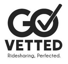 GO VETTED RIDESHARING PERFECTED. logo