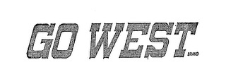 GO WEST BRAND logo