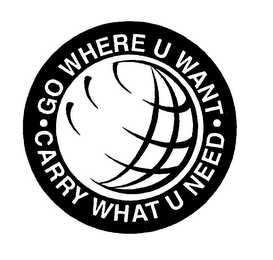 GO WHERE U WANT - CARRY WHAT U NEED logo